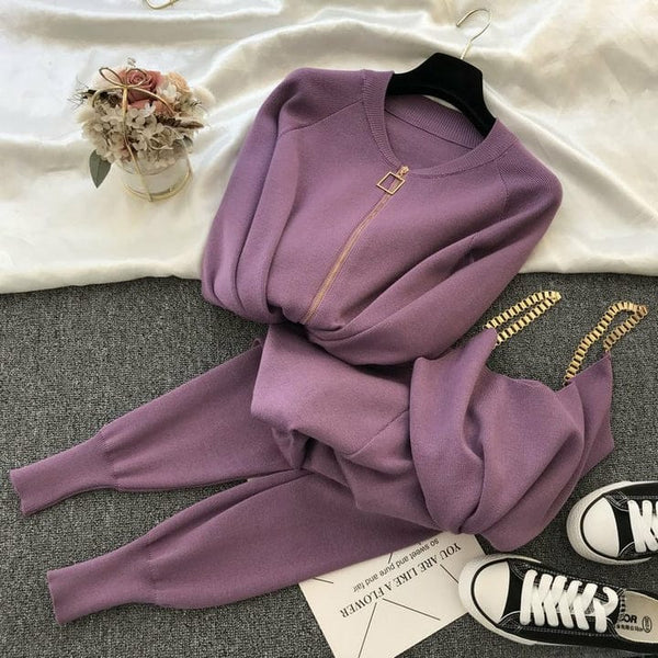 Caline Three Piece Tracksuit