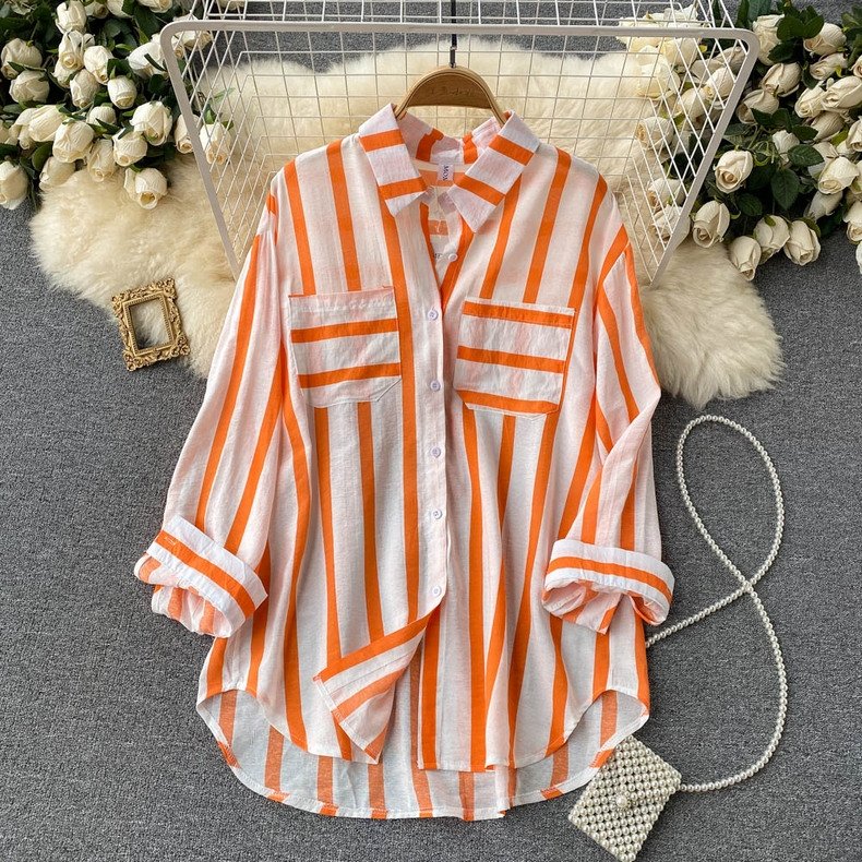 Ladyluxe Striped Shirt India's Fashion Store